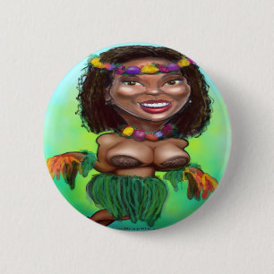 Hula dansare knapp