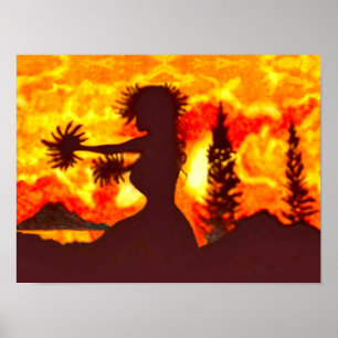 Hula Dansare Poster