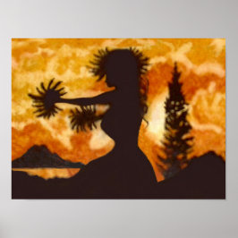 Hula dansare poster