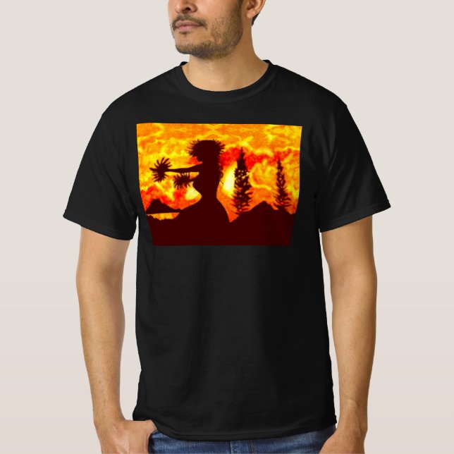Hula dansare  t shirt (Framsida)