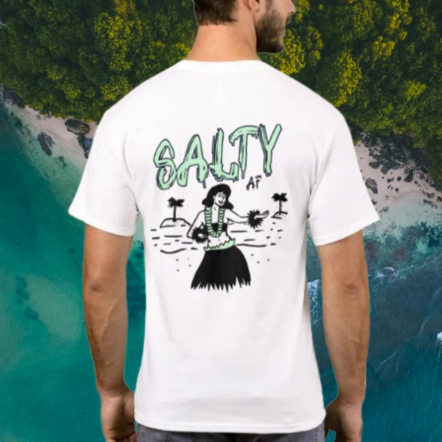 Hula Girl av Salty AF T Shirt (Skapare uppladdad)