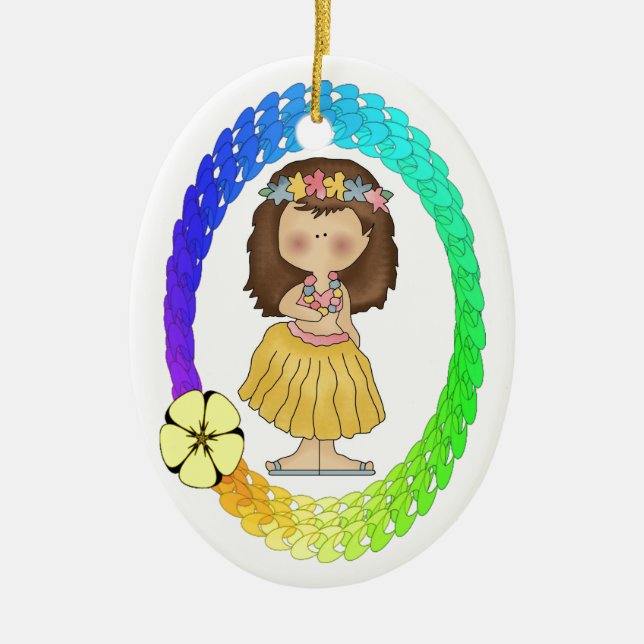 Hula Girl ornament (Framsidan)