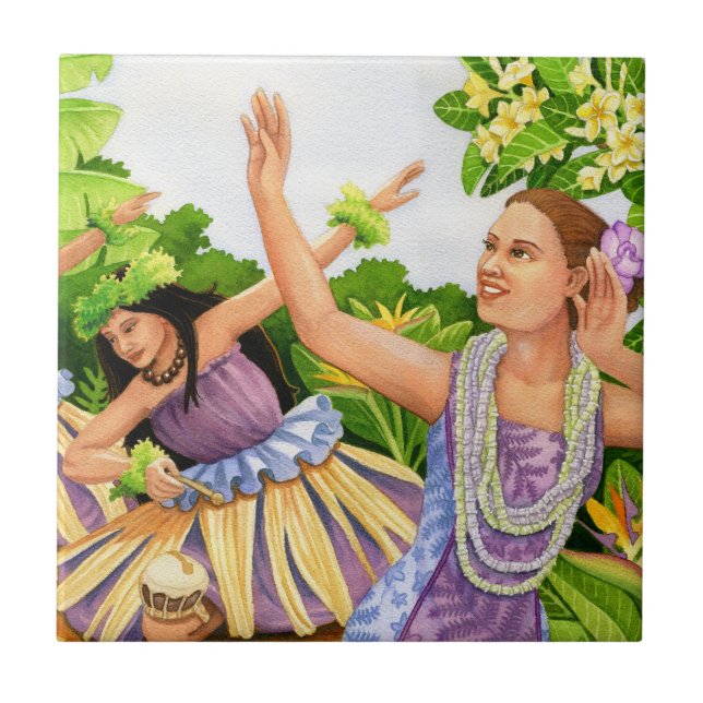 Hula Halau Kakelplatta (Framsidan)