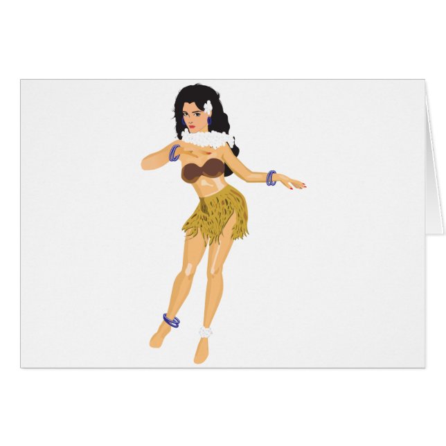 Hula Hälsningskort (Framsidan Horizontal)