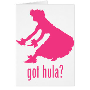 Hula Hälsningskort