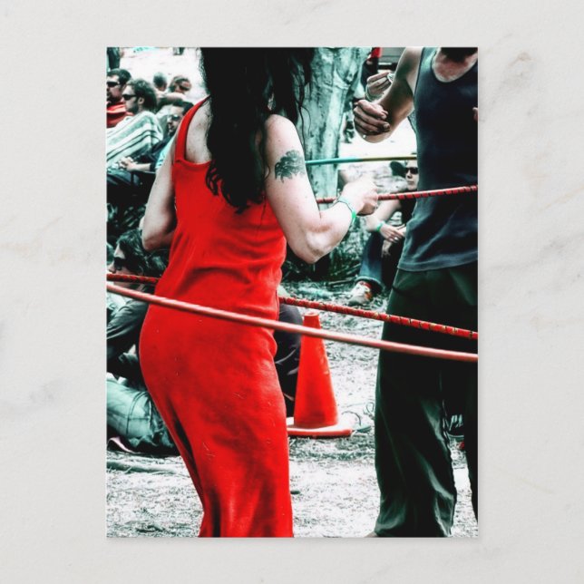 Hula Hoopin-vykort Vykort (Framsida)