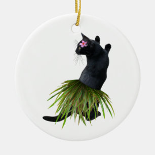Hula Kat Ornament