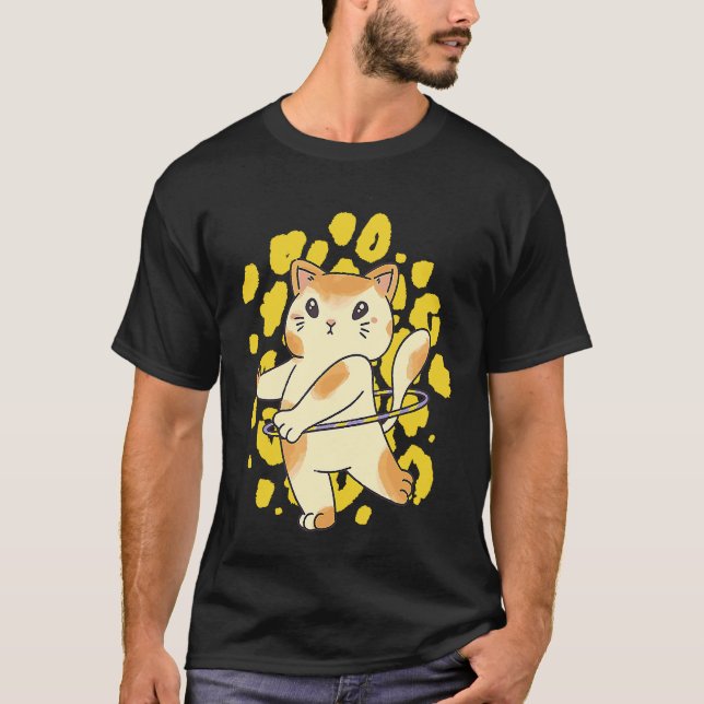 Hula Katt T Shirt (Framsida)