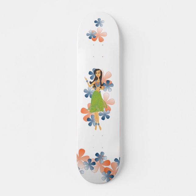 Hula Mini Skateboard Bräda 18,7 Cm (Framsida)