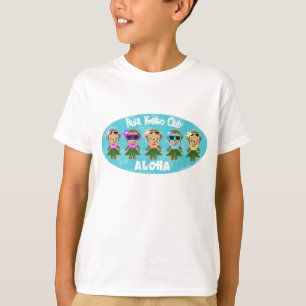 Hula Monkey Klubb ALOHA - Kids Sweatshirt T-shirt