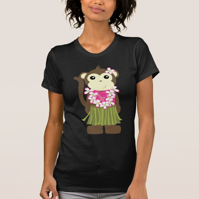 Hula Monkey T-shirt (Framsida)