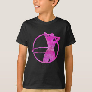 Hula Ring Dance Woman Sport T Shirt