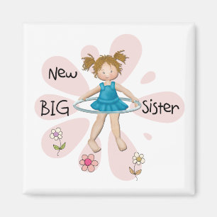 Hula Ring New Big Sister Magnet