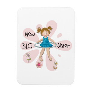 Hula Ring New Big Sister Magnet