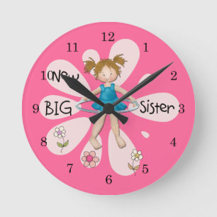 Hula Ring New Big Sister Rund Klocka
