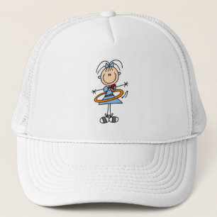 Hula Ring Stick figur T-shirts och presenter Truckerkeps