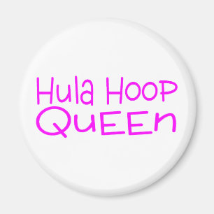 Hula ringdrottning magnet