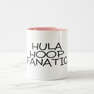 Hula ringfanatiker Två-Tonad mugg