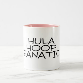 Hula ringfanatiker Två-Tonad mugg