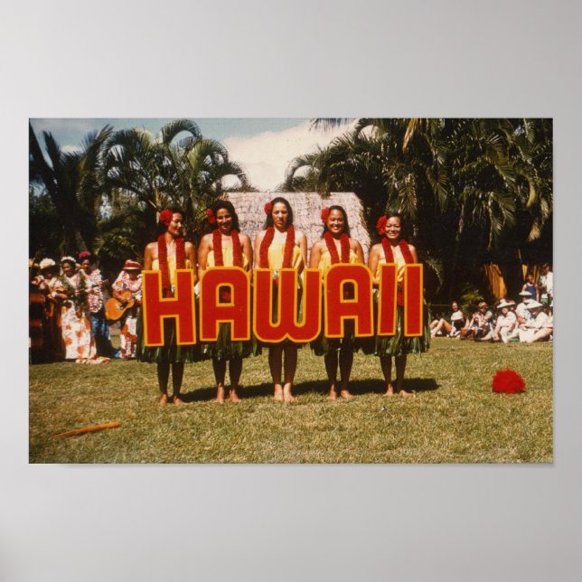 Hula Show Poster (Framsidan)
