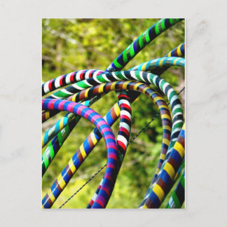 Hula som förenar i stil vykort