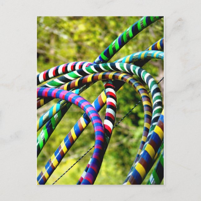 Hula som förenar i stil vykort (Framsida)