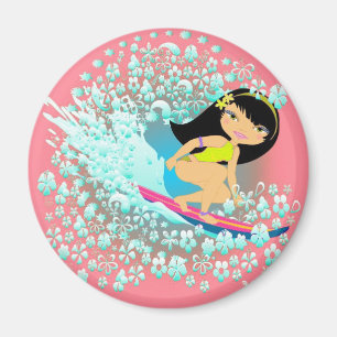 HULA-SURFARE! MAGNET