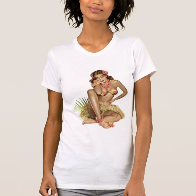 hulapinup t-shirt (Framsida)