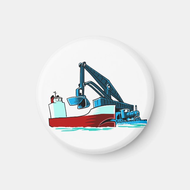 Hulett Magnet (Framsidan)