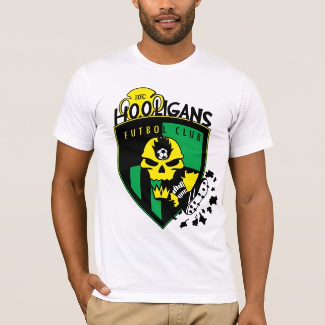 Huliganer FC tänder skjortan Tee (Framsida)