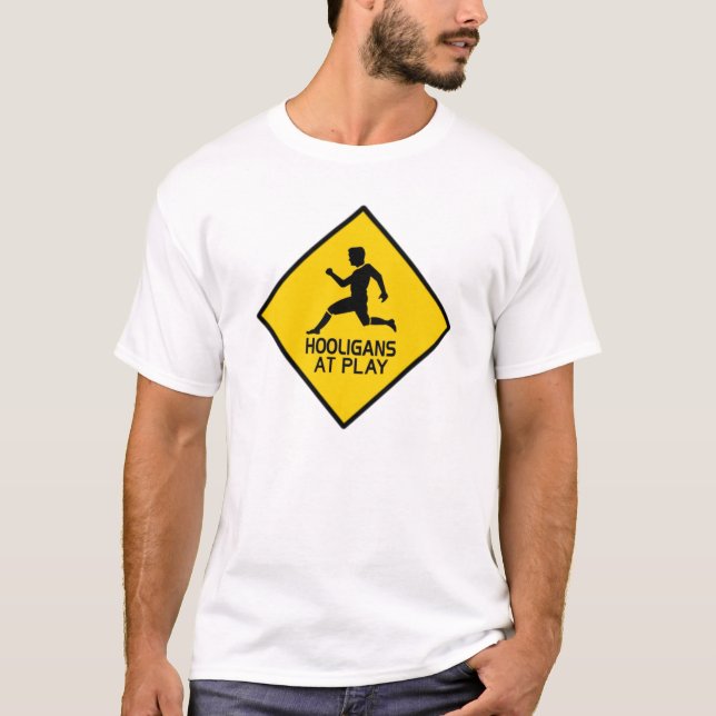Huliganer vid Play Shirt Tröja (Framsida)