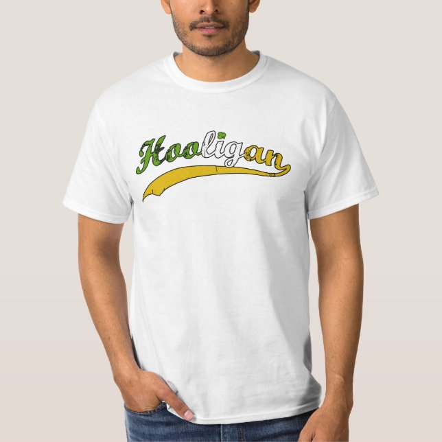 Huligansportar T Shirt (Framsida)