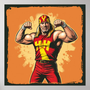 Hulk Hogan – Riktig Amerikansk Legend Poster