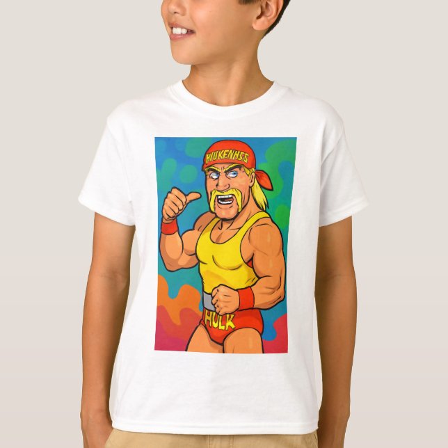Hulk Hogan T Shirt (Framsida)