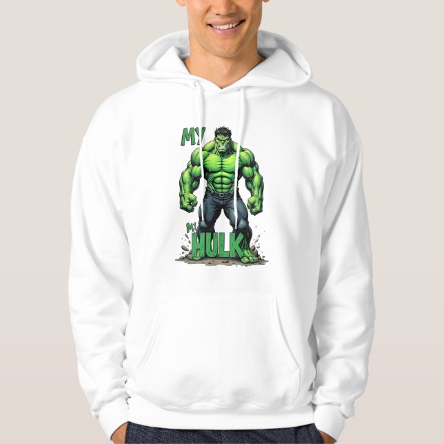 Hulk  hoodie (Framsida)
