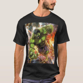 Hulk Marvel Superhero Gamma Power Smash T Shirt