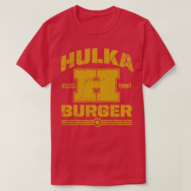 HulkaBurger T Shirt (Design framsida)