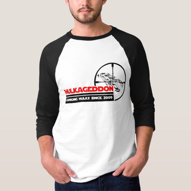 Hulkageddon Raglan Tee Shirt (Framsida)