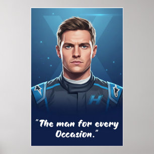 Hülkenberg Citat Poster