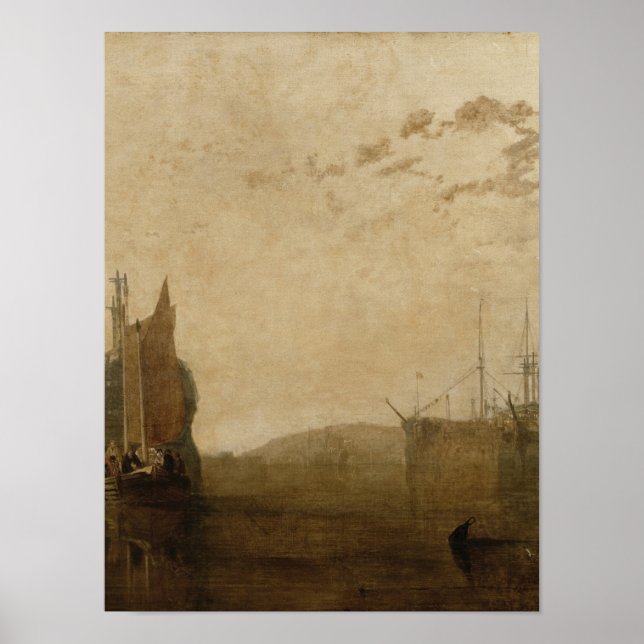 Hulks on the Tamar, 1812 Poster (Framsidan)