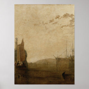 Hulks på Tamaren, c.1812 Poster