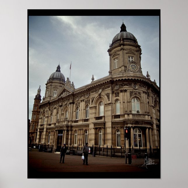 Hull Maritime Museum [Skriv ut] Poster (Framsidan)