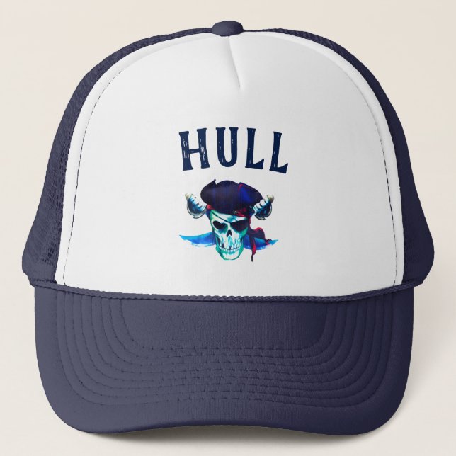Hull Massachusetts Pirater Keps (Framsida)
