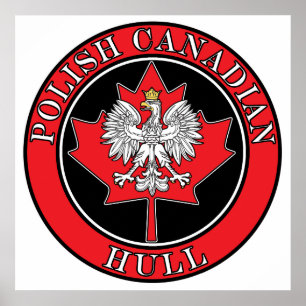 Hull Polsk Round Canadian Löv Poster