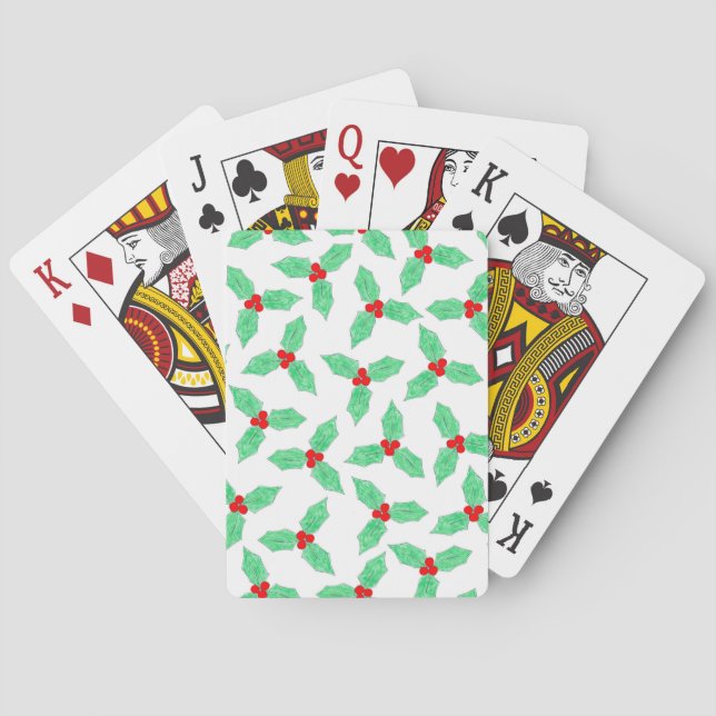 Hullbär mönster casinokort (Baksidan)