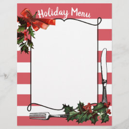 Hullig helgdag-meny-letterhead