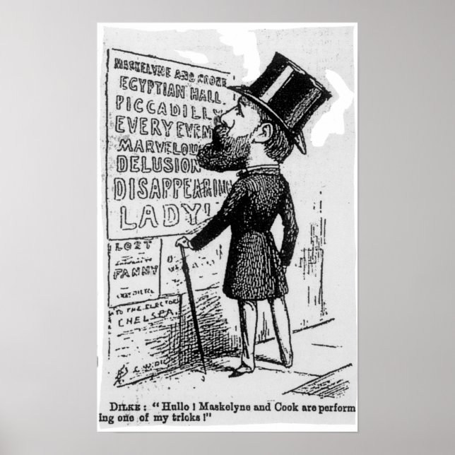 Hullo! Maskelyne och Cook Poster (Framsidan)