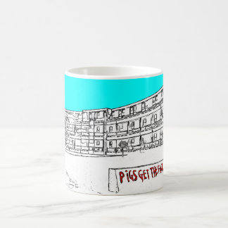 Hulme halvmånformig, Manchester, Kaffemugg