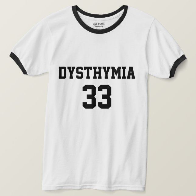 Humalog Depression Sports Tee Shirt (Design framsida)