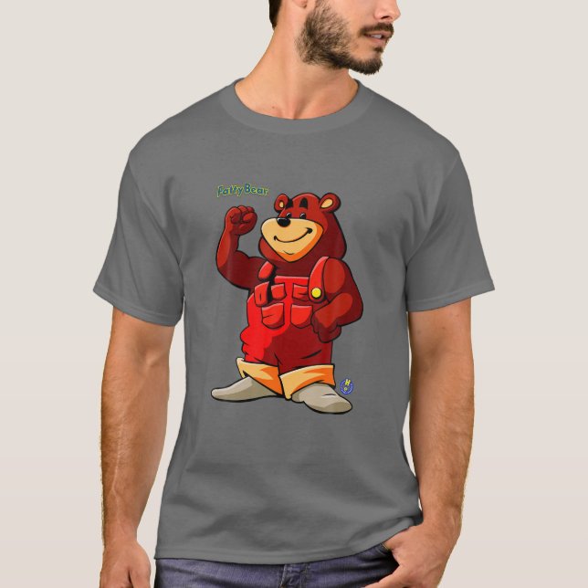 Humalog underhållning: Fettbjörn T Shirt (Framsida)